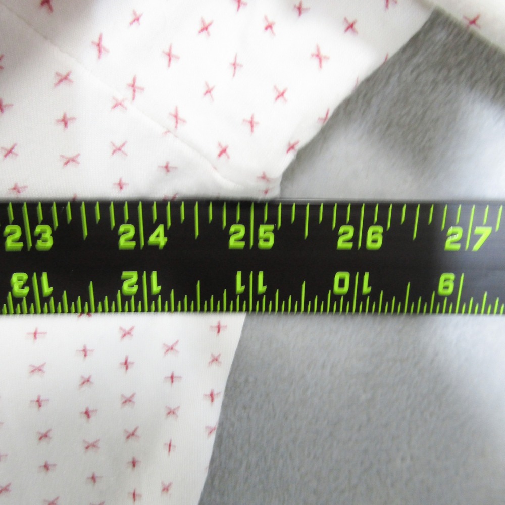 Eberjey Gisele Pajama Set Womens XL White Red Cross Print Modal Long Sleeve Pant - Picture 14 of 16